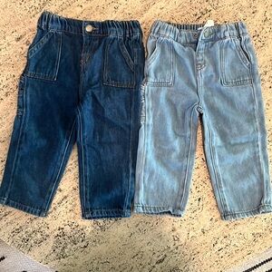 Cotton On Bundle of 2 Jeans - 18-24 months